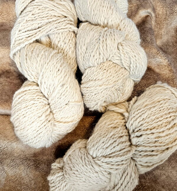 30% German Angora and 70% Merino Wool Yarn
